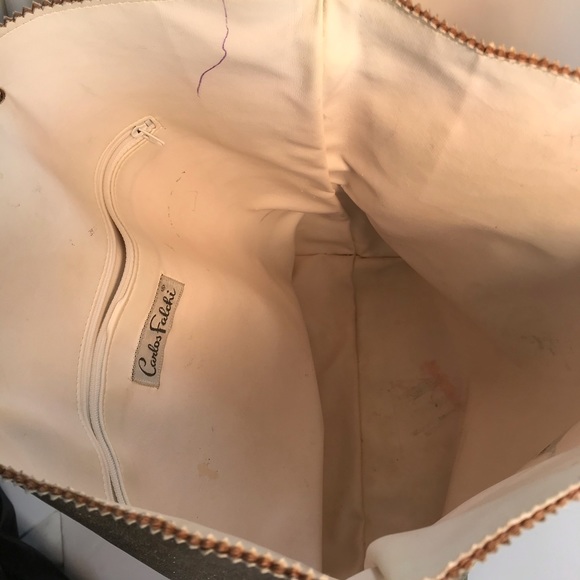 VINTAGE GOLD PURSE BY CARLOS FALCHI - Picture 7 of 8